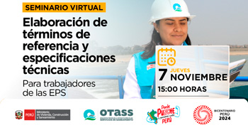 Seminario virtual "Elaboración de términos de referencia y especificaciones técnicas" del OTASS