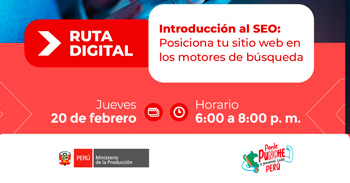  Curso online "Introducción al SEO" de PRODUCE