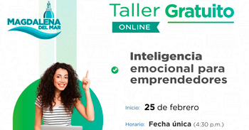  Taller online grati "Inteligencia emocional para emprendedores" de la Municipalidad de Magdalena del Mar