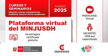 Cursos gratis online con certificado del Ministerio de Justicia