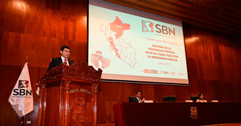 Conferencia presencial Macrorregional de la SBN al norte del país