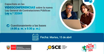 Conferencia virtual gratuita ⁠"⁠Cuestionamiento a las bases"  del OSCE