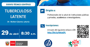Evento Técnico Científico Online "Tuberculosis latente"