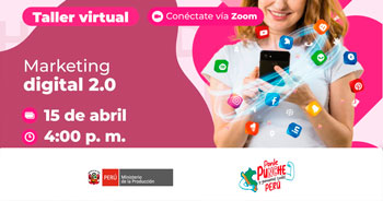 Taller  online "Marketing digital 2.0" del PRODUCE