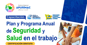  Capacitación online gratis sobre "Plan y programa anual de seguridad y salud en el trabajo"
