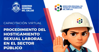  Capacitación online "Procedimiento del Hostigamiento Sexual Laboral en el Sector Público" DRTPE del Callao