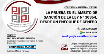 Capacitación online "El Proceso por Razón de la Función Pública" de la Corte Superior de Justicia de Ica