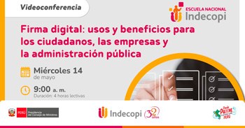Conferencia online gratis Firma digital: usos y beneficios para los ciudadanos, las empresas y la administración pública