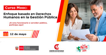CURSO GRATUITO : Enfoque Basado en Derechos Humanos en la Gestión Pública (gratis online certificado)
