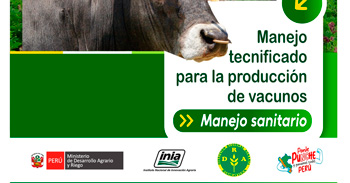 Curso presencial  "Manejo tecnificado para la producción de vacunos - Manejo sanitario" del INIA