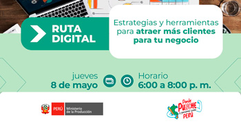 Curso online "Estrategias y herramientas para atraer más clientes para tu negocio" de PRODUCE