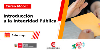 Curso virtual gratuito: "Introducción a la Corrupción como Problema Público" del Ministerio de Justicia