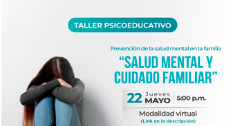  Taller online "Salud mental y cuidado familiar" de la Municipalidad de Magdalena del Mar
