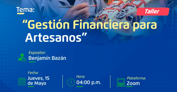Taller online sobre "Gestión Financiera para Artesanos"