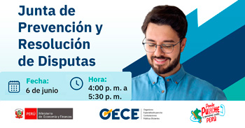 Conferencia online "Junta de Prevención y Resolución de Disputas" del OECE