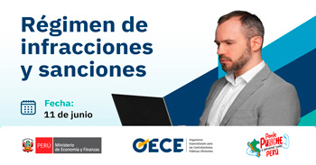 Conferencia online "Régimen de infracciones y sanciones" del OECE