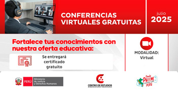 Conferencias gratis online con certificado del Ministerio de Justicia