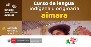  Curso presencial "Lengua Aimara" del Museo José Carlos Mariátegui