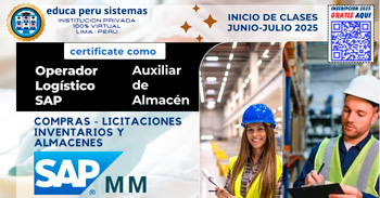  Curso online gratis: "LOGISTICA SAP-MM "