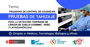 Programa de Control de Calidad en Pruebas de Tamizaje para la Detección Temprana de Cáncer de Cuello Uterino