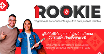  Programa Executive Trainee Rookie - 2025 de la Cerámica San Lorenzo