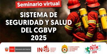  Seminario online "Sistema de Seguridad y Salud del CGBVBP 2025" de la INBP