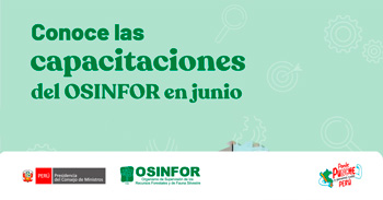 Talleres y cursos de capacitación presenciales del OSINFOR