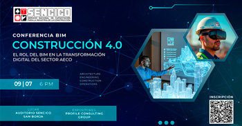 Conferencia presencial "Construcción 4.0: El rol del BIM en la transformación digital de los sectores AECO"