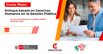  CURSO GRATUITO : Enfoque Basado en Derechos Humanos en la Gestión Pública (gratis online certificado)