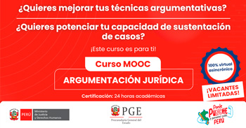  Curso online "Argumentación Jurídica" de la Procuraduría General del Estado