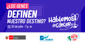 Evento virtual "¿Los genes definen nuestro destino?" del INEN