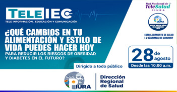 Capacitación "¿Qué cambios en tu alimentación y estilo de vida puedes hacer hoy para reducir los riesgos..."  