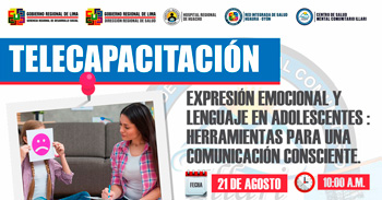 Capacitación online Expresión emocional y lenguaje en adolescentes: herramientas para una comunicación consciente