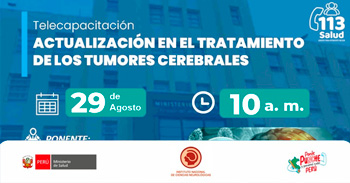  Capacitación online gratis "Actualización en el tratamiento de los tumores cerebrales"