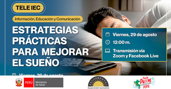  Capacitación online gratis "Estrategias prácticas para mejorar el sueño" 