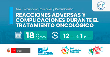 Capacitación online gratis sobre "Reacciones adversas y complicaciones durante el tratamiento oncológico"