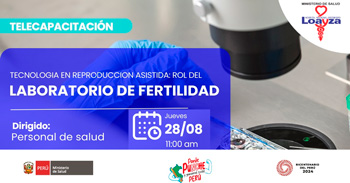  Capacitación online gratis "Tecnología en preproducción asistida: rol del laboratorio de fertilidad"