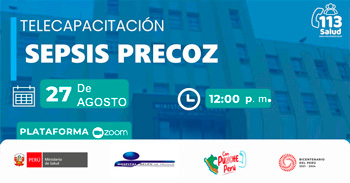 Capacitación online "Sepsis precoz" del Hospital Belén de Trujillo