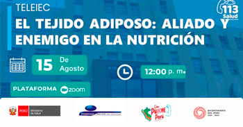 Capacitación online "El tejido adiposo: aliado y enemigo en la nutrición" del Hospital Belén de Trujillo