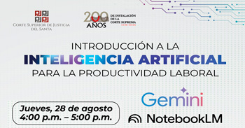  Charla online "Introducción a la Inteligencia Artificial para la Productividad Laboral"