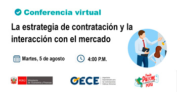 Conferencia online gratis "La estrategia de contratación y la interacción con el mercado" del OECE
