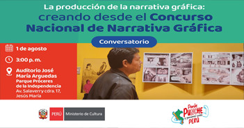 Conversatorio "La producción de la narrativa gráfica: creando desde el Concurso Nacional de Narrativa..." 