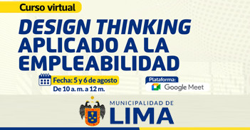 Curso online "Design thinking aplicado a la empleabilidad" del Desarrollo Económico MML