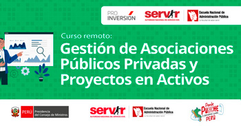 Curso online gratis "Gestión de APP y Proyectos en Activos" del ENAP