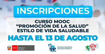 Curso online gratis de "Promoción de la Salud: Estilo de Vida Saludable" de la ENSAP