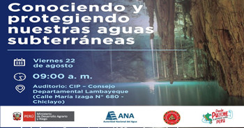 Evento presencial "Conociendo y Protegiendo Nuestras Aguas Subterráneas en la Cuenca"  