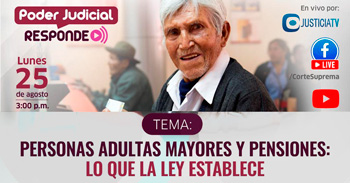Evento online gratis "Personas adultas mayores y pensiones: lo que la ley establece"
