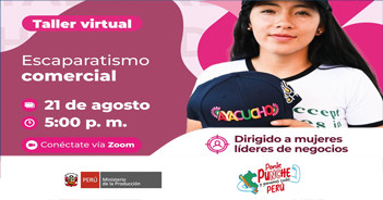 Taller online "Escaparatismo comercial" del PRODUCE