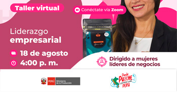 Taller online "Liderazgo empresarial" del Produce