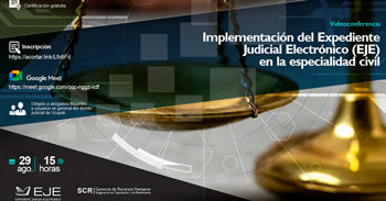 Videoconferencia "Implementación del EJE en la especialidad civil en la CSJ Ucayali" 